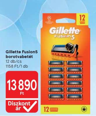 Gillette Fusion5 borotvabetét