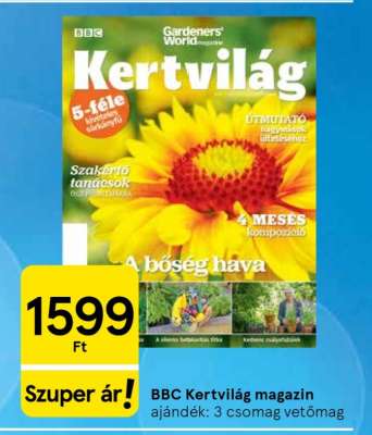 BBC Kertvilág magazin