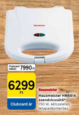 Hausmeister HM8814 szendvicssütő