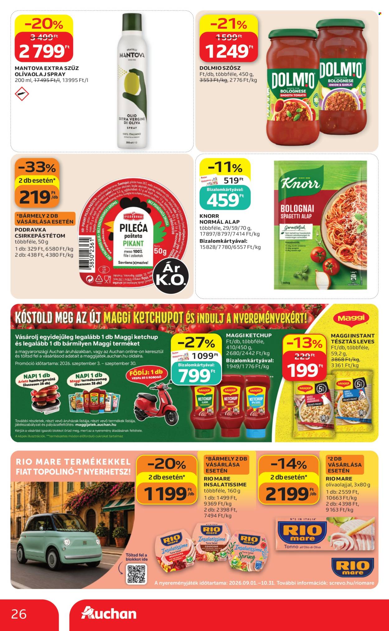 Auchan akciós újságok - 2026.09.03 - 2026.09.09. Oldal 26