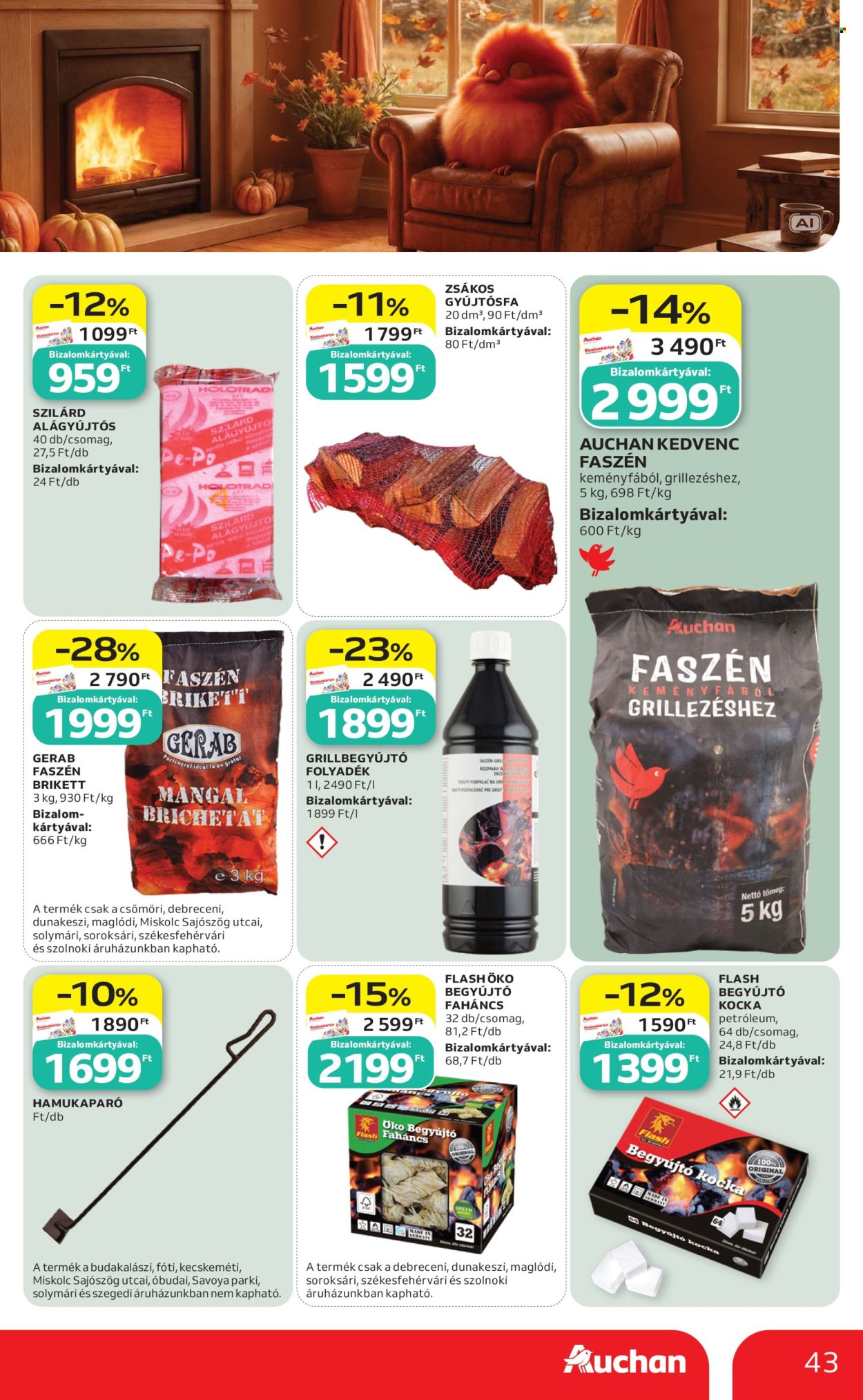 Auchan akciós újságok - 2026.09.03 - 2026.09.09. Oldal 43