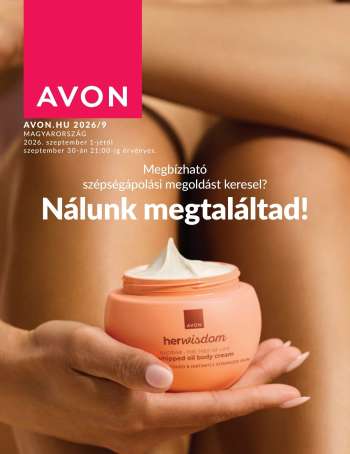 Újság Avon - 2026.09.01 - 2026.09.30.