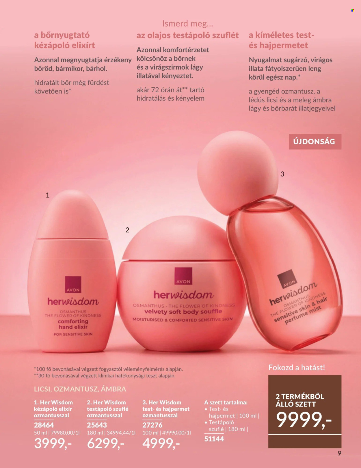 Avon akciós újságok - 2026.09.01 - 2026.09.30. Oldal 9