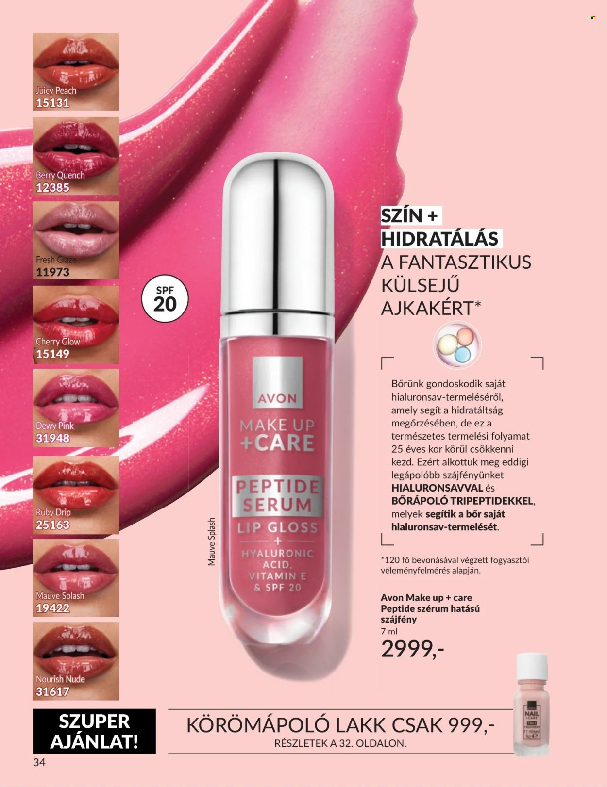 Avon akciós újságok - 2026.09.01 - 2026.09.30. Oldal 34
