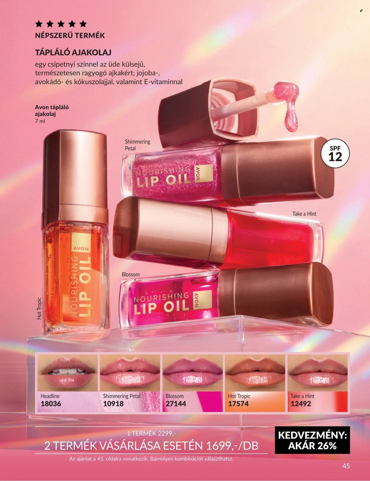Avon akciós újságok - 2026.09.01 - 2026.09.30. Oldal 45