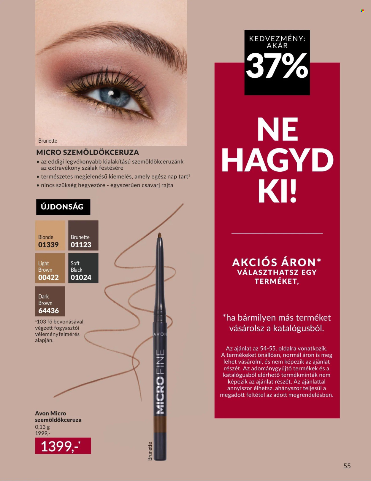 Avon akciós újságok - 2026.09.01 - 2026.09.30. Oldal 55