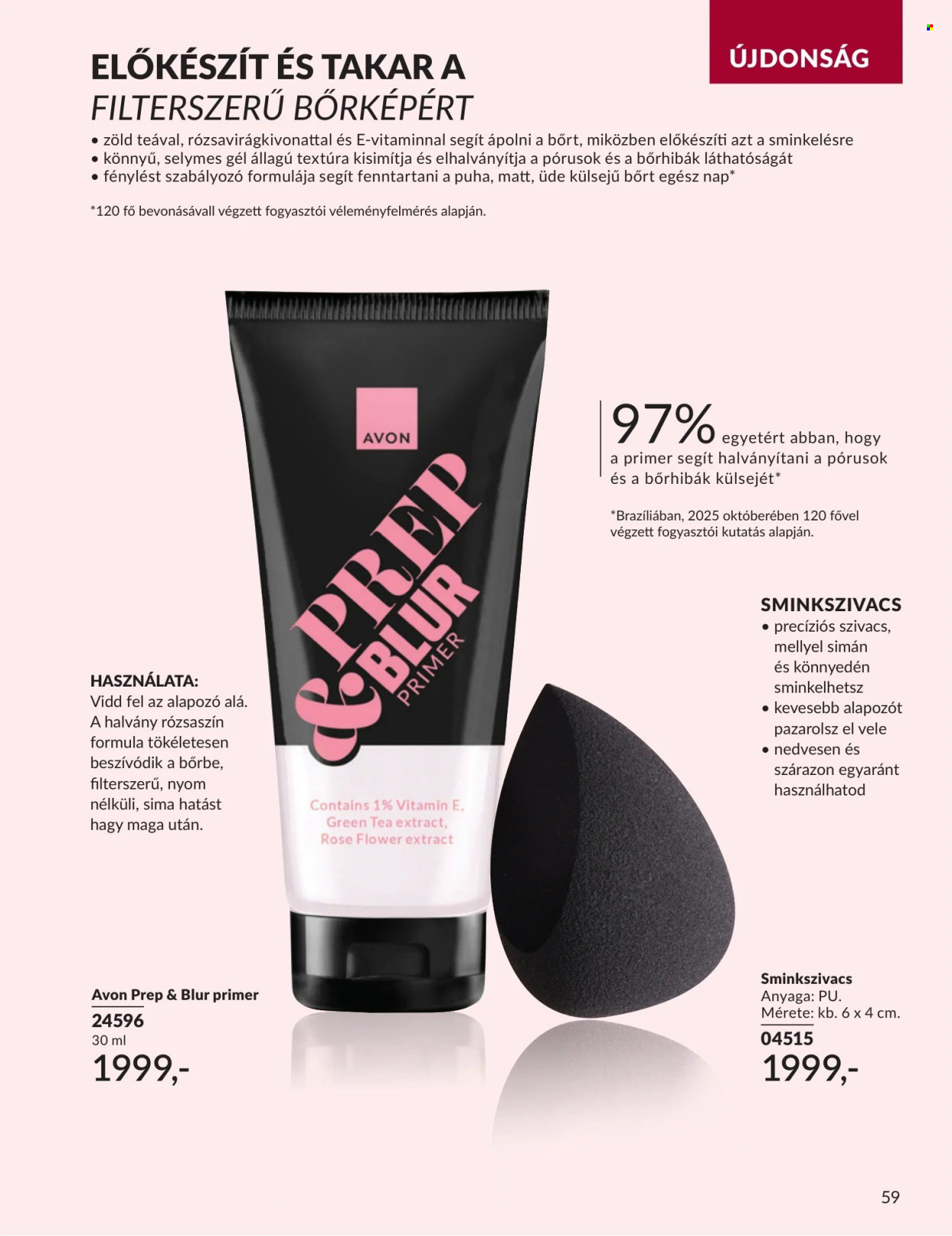 Avon akciós újságok - 2026.09.01 - 2026.09.30. Oldal 59