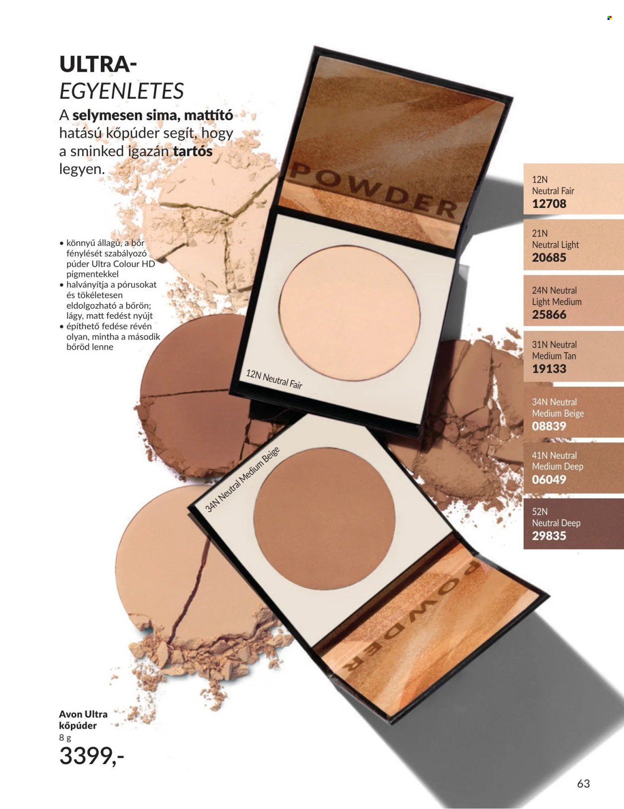 Avon akciós újságok - 2026.09.01 - 2026.09.30. Oldal 63