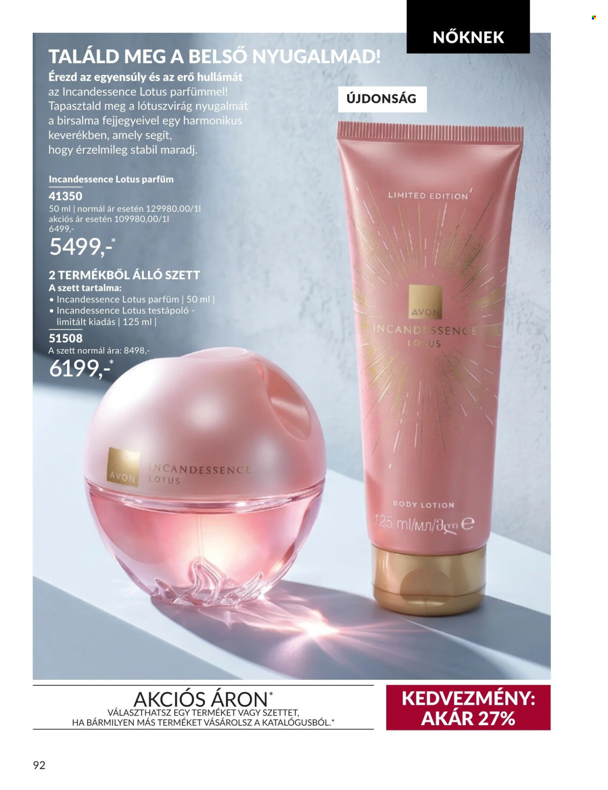 Avon akciós újságok - 2026.09.01 - 2026.09.30. Oldal 92