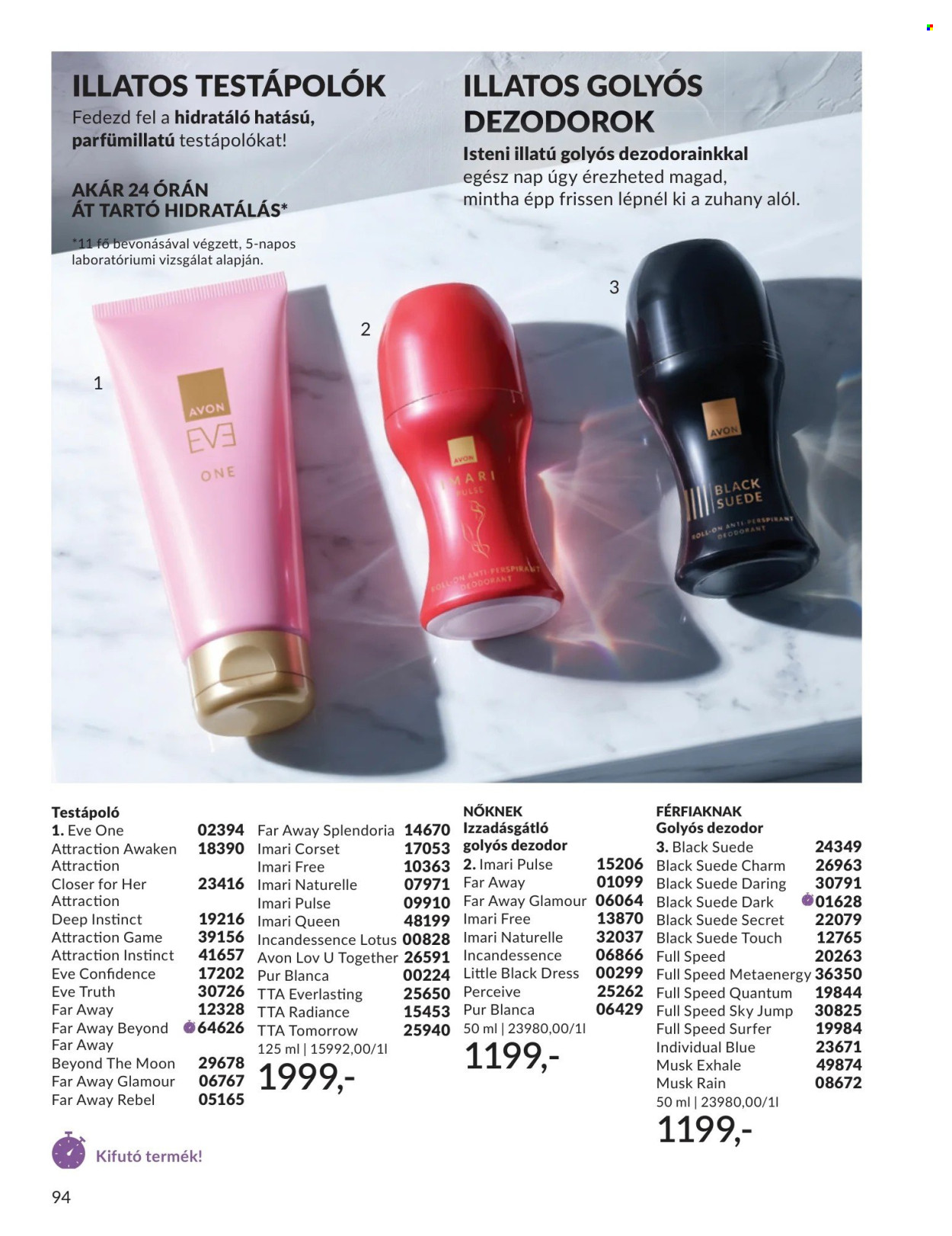 Avon akciós újságok - 2026.09.01 - 2026.09.30. Oldal 94