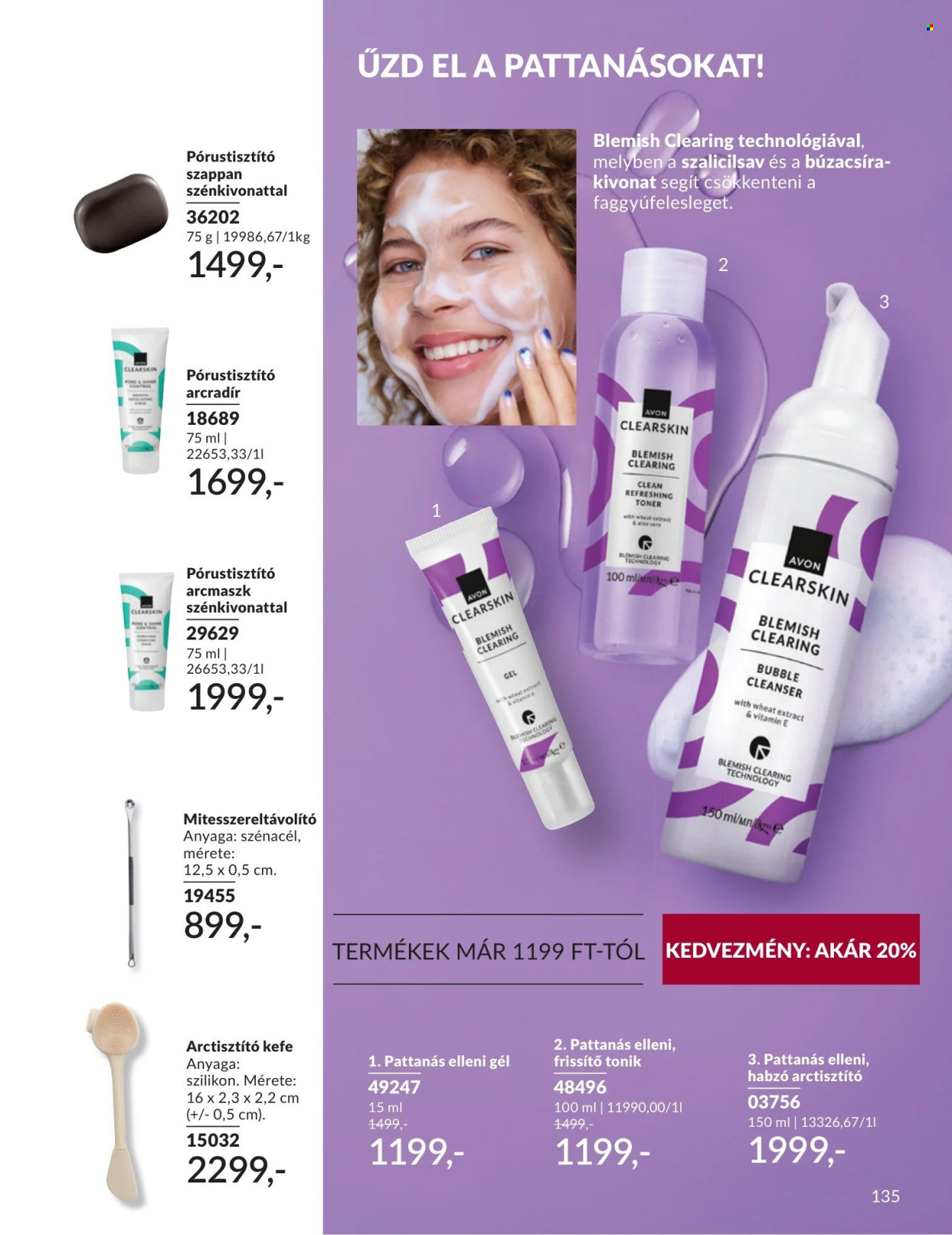 Avon akciós újságok - 2026.09.01 - 2026.09.30. Oldal 135