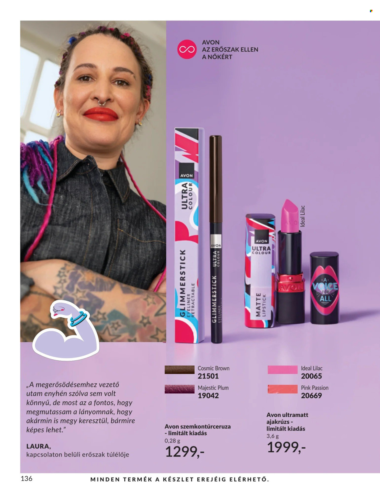 Avon akciós újságok - 2026.09.01 - 2026.09.30. Oldal 136