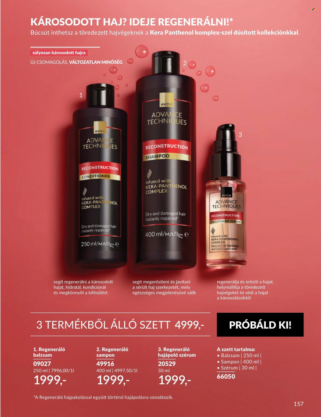 Avon akciós újságok - 2026.09.01 - 2026.09.30. Oldal 157