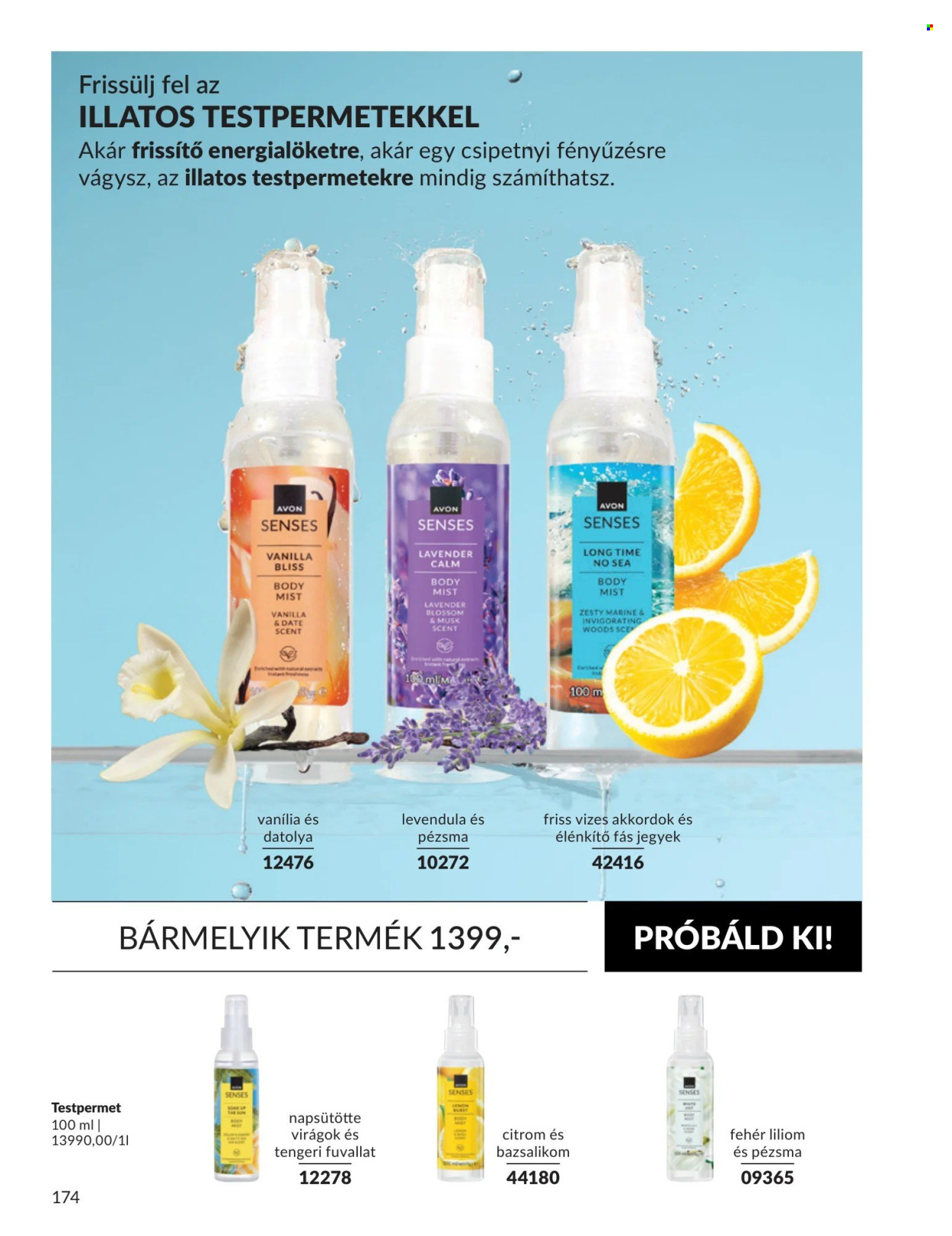 Avon akciós újságok - 2026.09.01 - 2026.09.30. Oldal 174