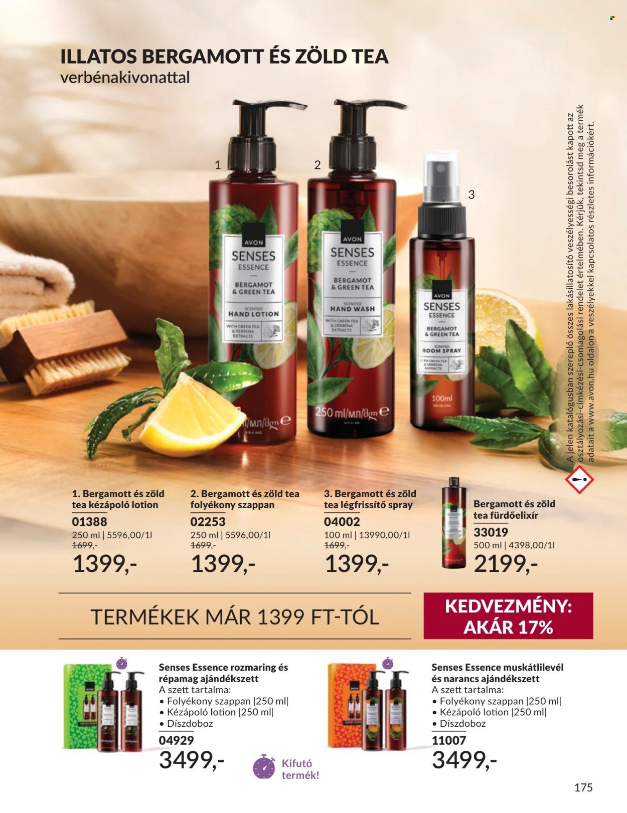 Avon akciós újságok - 2026.09.01 - 2026.09.30. Oldal 175