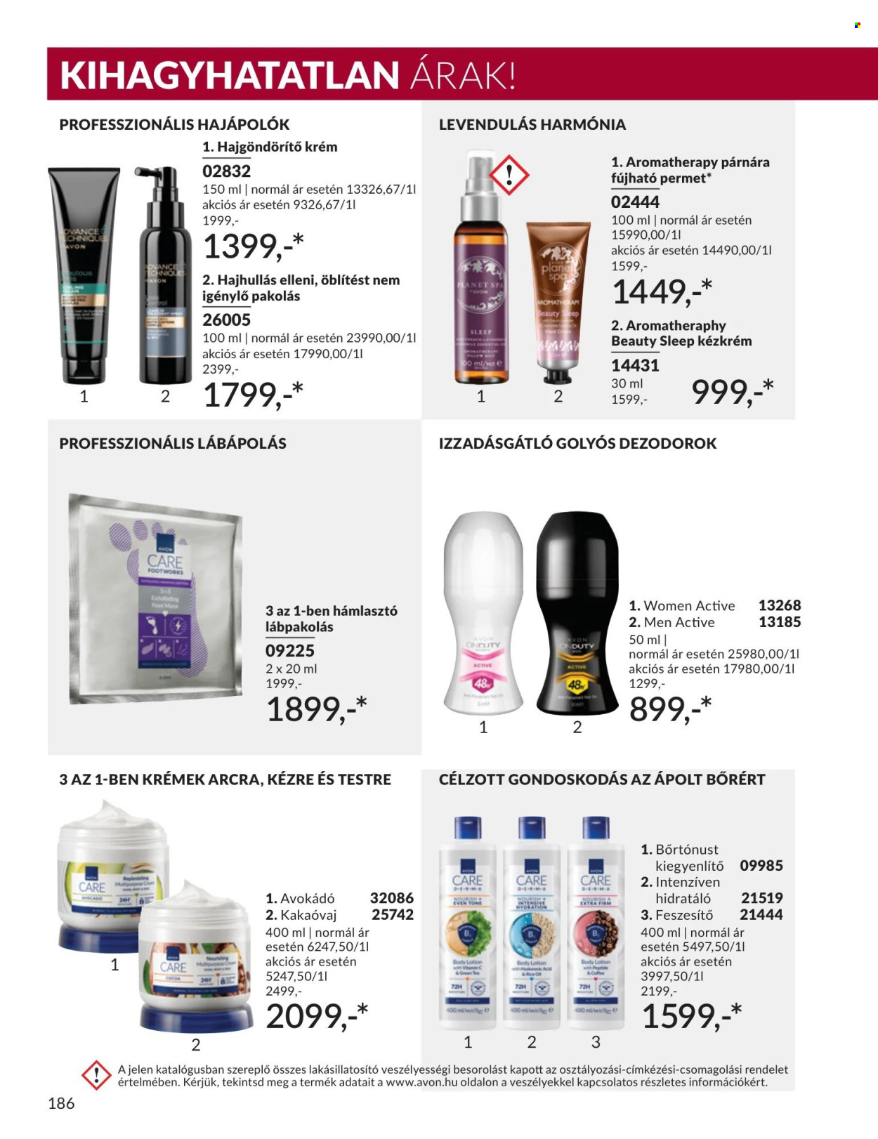 Avon akciós újságok - 2026.09.01 - 2026.09.30. Oldal 186
