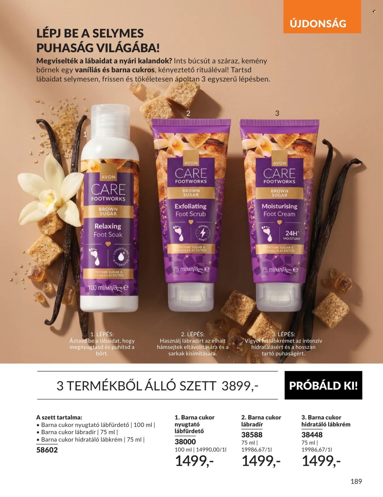 Avon akciós újságok - 2026.09.01 - 2026.09.30. Oldal 189