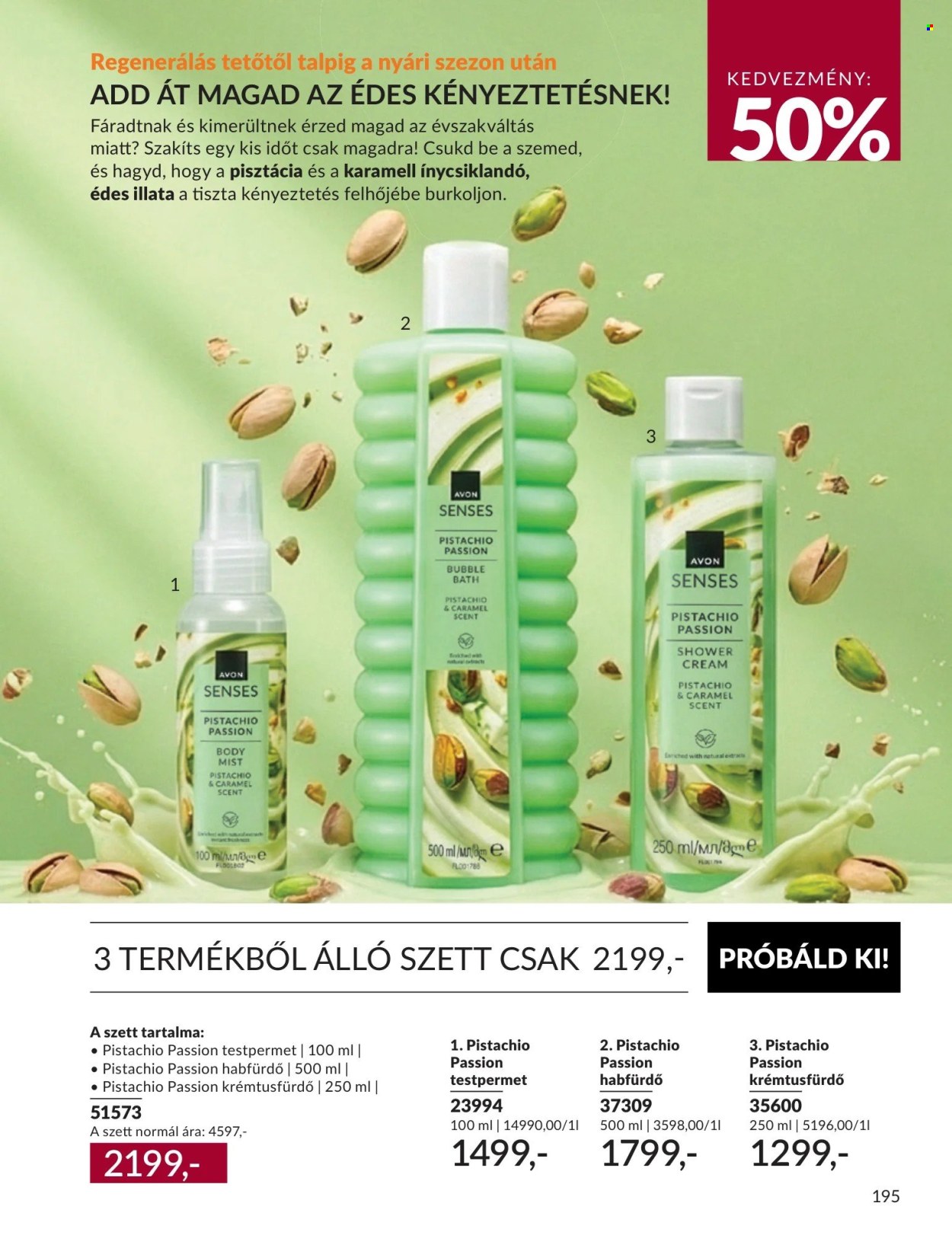 Avon akciós újságok - 2026.09.01 - 2026.09.30. Oldal 195