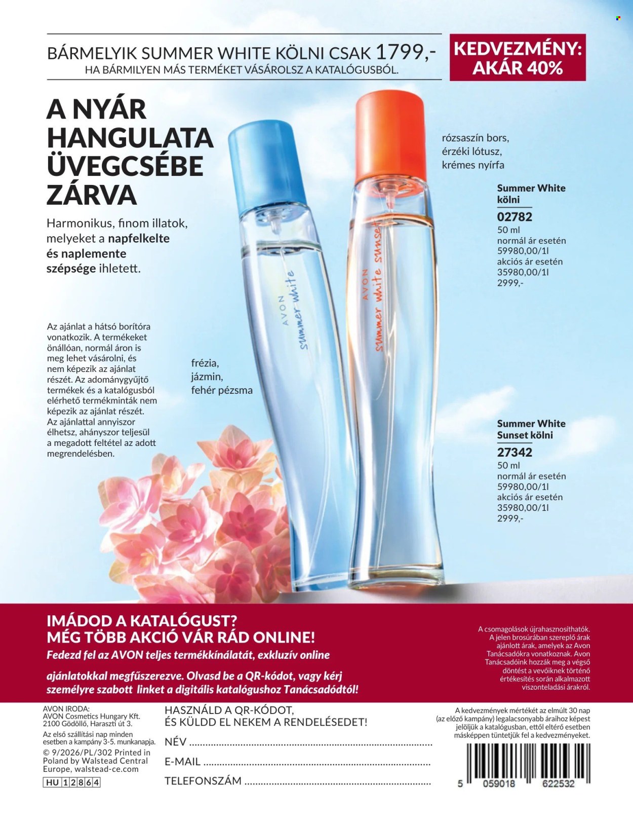 Avon akciós újságok - 2026.09.01 - 2026.09.30. Oldal 196