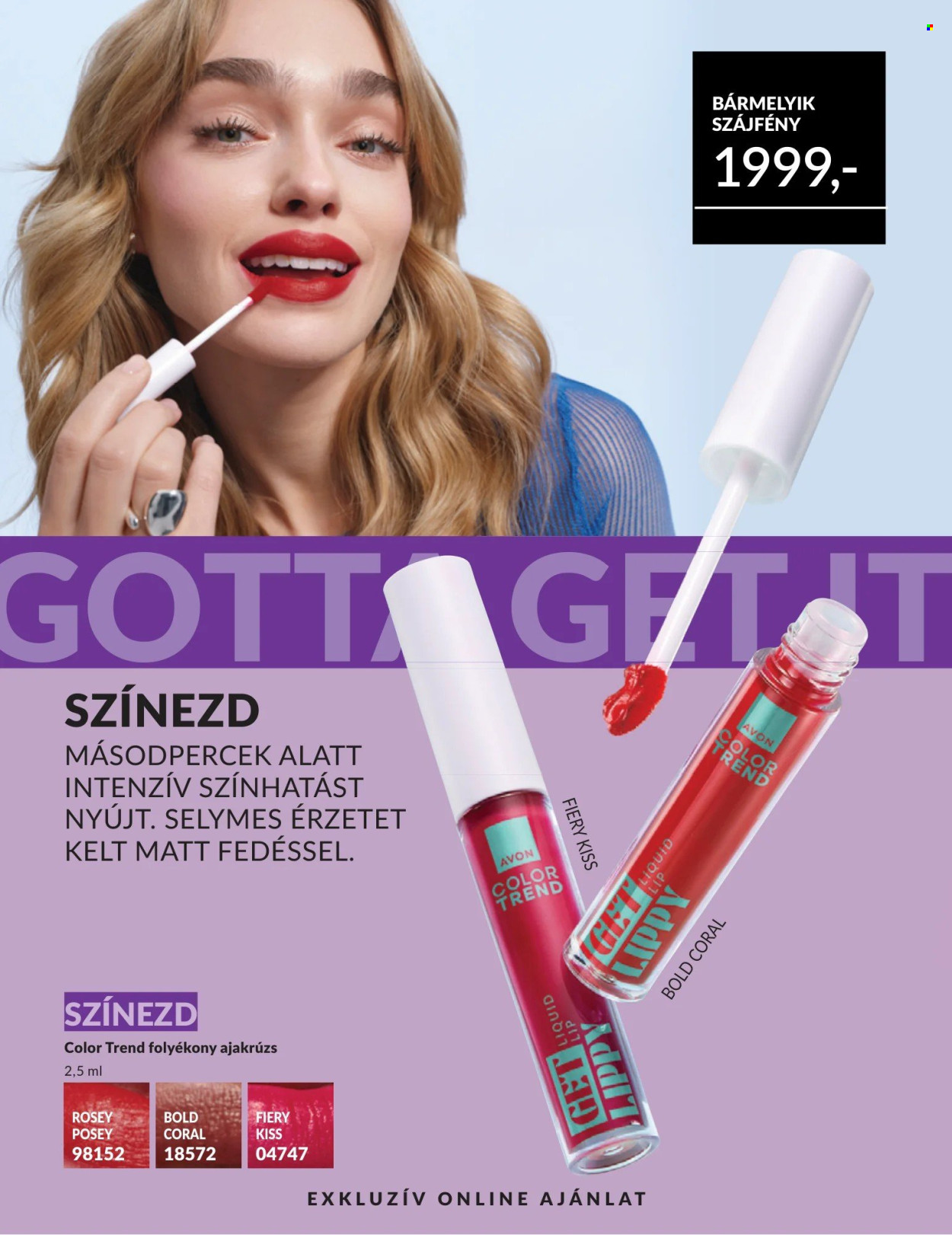 Avon akciós újságok - 2026.09.01 - 2026.09.30. Oldal 204