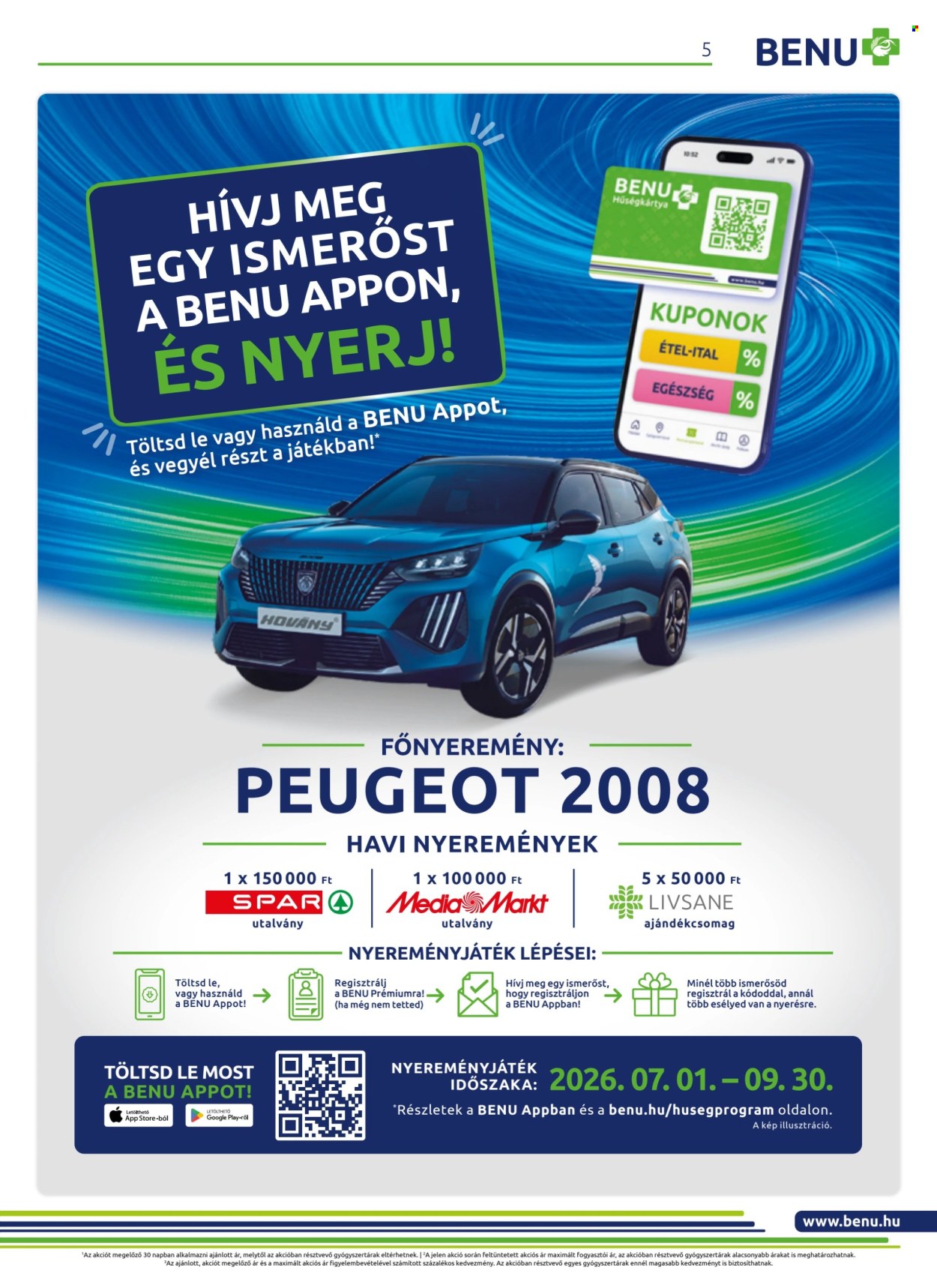 BENU Gyógyszertár akciós újságok - 2026.09.01 - 2026.09.30. Oldal 5