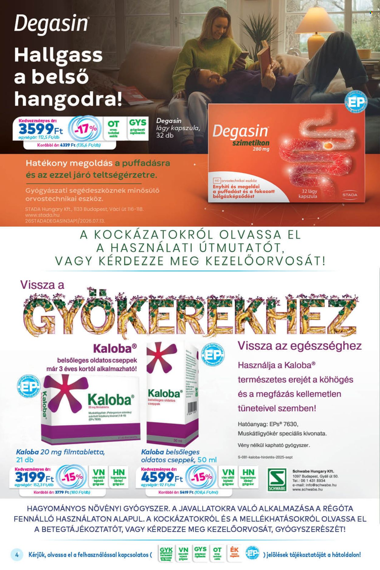 Gyöngy Patikák akciós újságok - 2026.09.01 - 2026.09.30. Oldal 4
