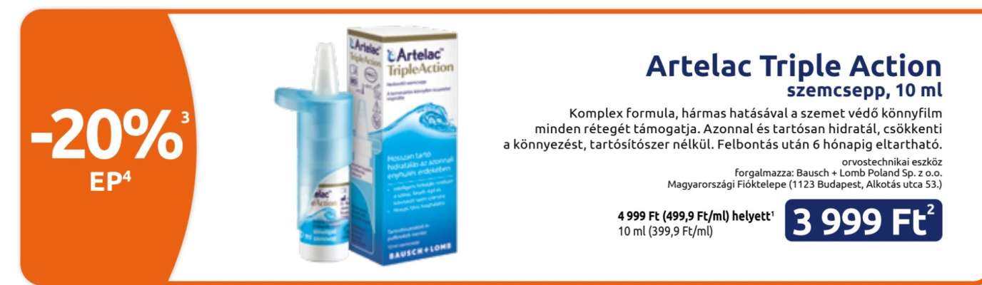 Artelac Triple Action