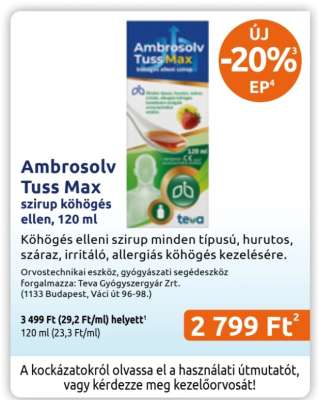 Ambrosolv Tuss Max