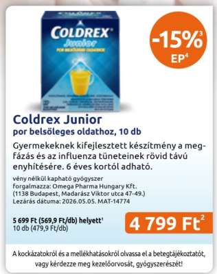 Coldrex Junior
