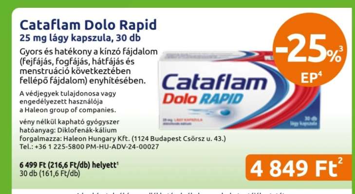 Cataflam Dolo Rapid