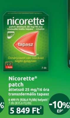 Nicorette patch