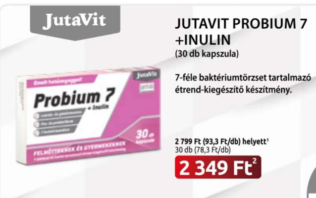 JUTAVIT PROBIUM 7 +INULIN