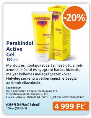 Perskindol Active Gel