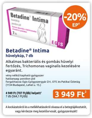 Betadine Intima