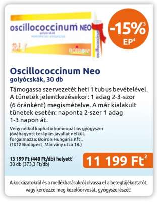 Oscillococcinum Neo