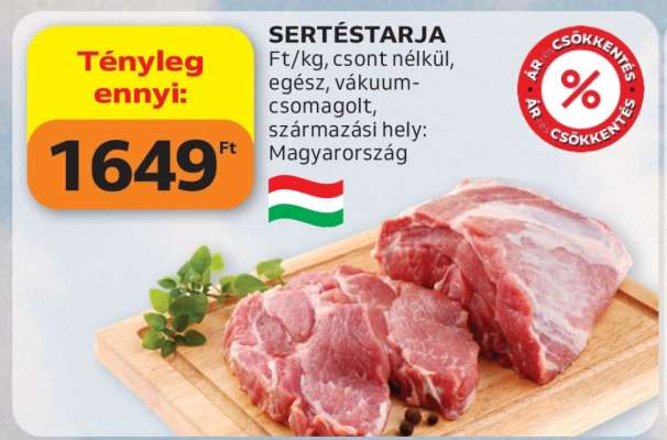Sertéstarja