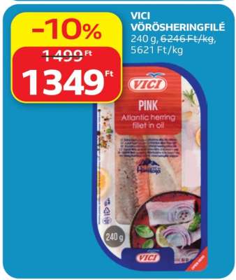 VICI VÖRÖSHERINGFILÉ