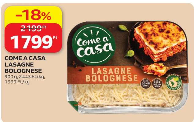 Come a Casa Lasagne Bolognese