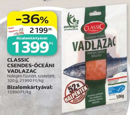 CLASSIC CSENDES-ÓCEÁNI VADLAZAC