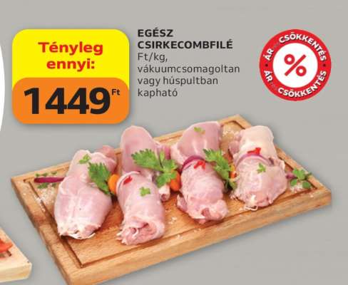 Egész csirkecombfilé