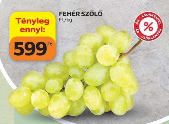 Fehér szőlő