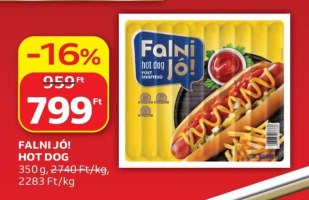FALNI JÓ! HOT DOG