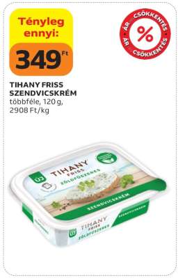 Tihany Friss Szendvicskrém