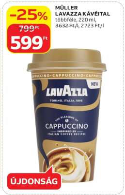 MÜLLER LAVAZZA KÁVÉITAL