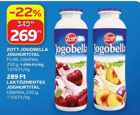 Zott Jogobella joghurtital