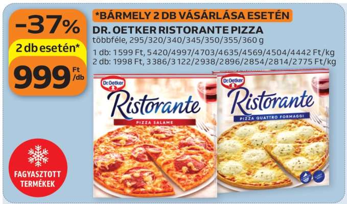 DR. OETKER Ristorante pizza