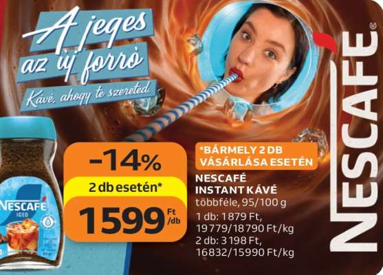 NESCAFÉ﻿﻿ Instant kávé*