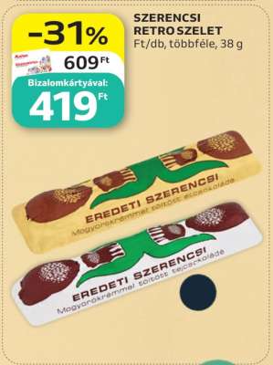 SZERENCSI Retro szelet