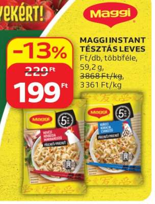 MAGGI INSTANT TÉSZTÁS LEVES
