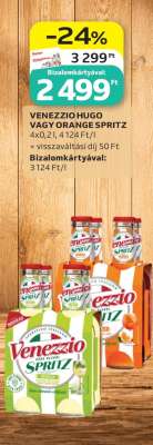 VENEZZIO HUGO VAGY ORANGE SPRITZ